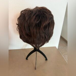 Estetica Elegant Brown Hair Wig with box